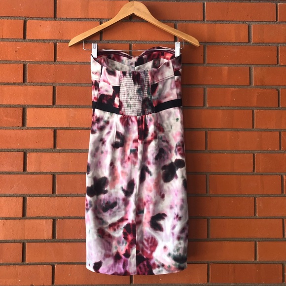 NWT MOULINETTE SEOURS Women's Strapless Hedgerow Corset Sheath Dress Size 0 - Picture 10 of 10